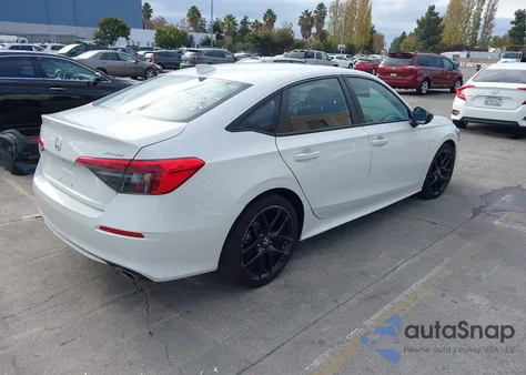 2023 Honda Civic Sport z USA, uszkodzony, nr VIN 2HGFE2F55PH547301